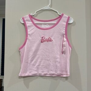 NWT Barbie pink tank top- XXL